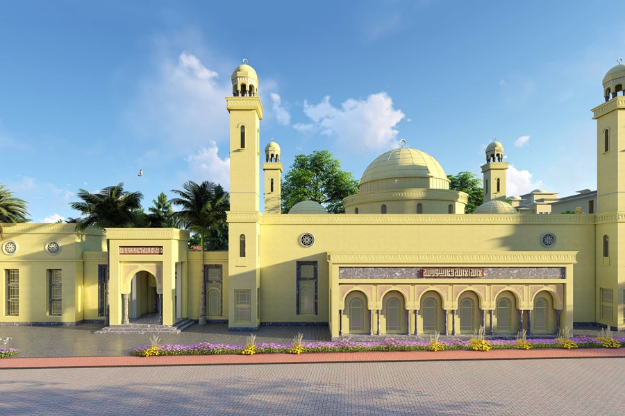 taj residencia's grand mosque